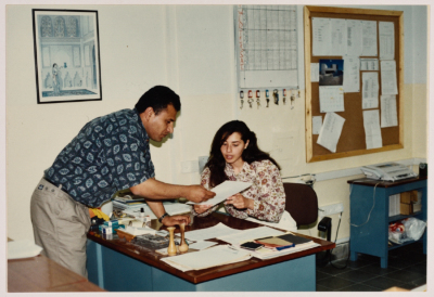 Two Employees of the Friends School