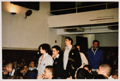 A Group of Students Casting their Presence Among the Audience  