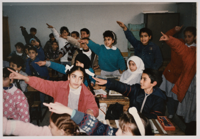 A Group of Students in a Classroom 