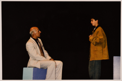 A Man and a Student During a Play 