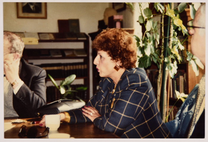 A Woman in a Meeting