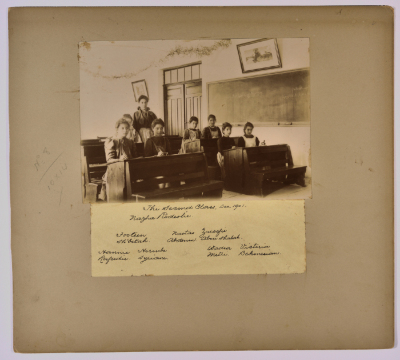 Second Graders at the Friends Girls School 