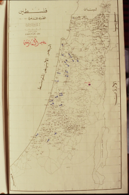 خارطة اللجوء إلى مخيم الفارعة