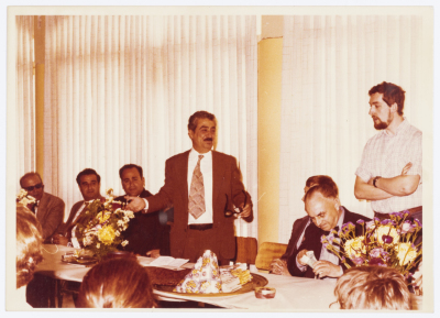 An Honoring Ceremony at Nazareth Municipality, the 1970s