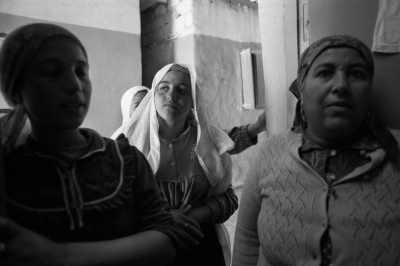 A Photograph of a Visit by UNRWA 