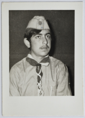 صورة لأحد أعضاء اتحاد شبان الطيبة 