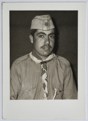  أحد أعضاء اتحاد شبان الطيبة 