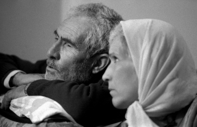 Abu Libdeh Family During Cufew, al-Amari Palestinian Refugee Camp, 1988