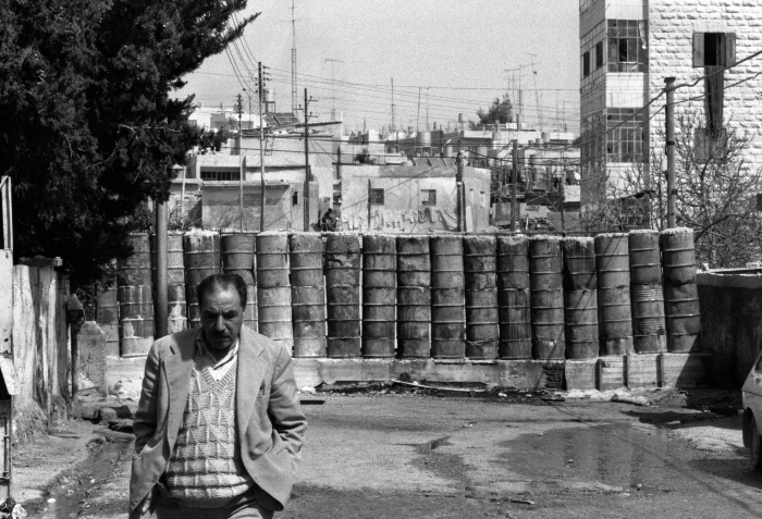 Closure of al-Amari Camp During Curfew, 1988