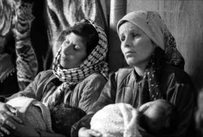 مراسم عزاء شهيد فلسطيني، كفر نعمة، 1988
