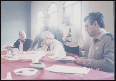 A Farewell Ceremony for the Director of the Water Department in Nazareth Municipality, 1991