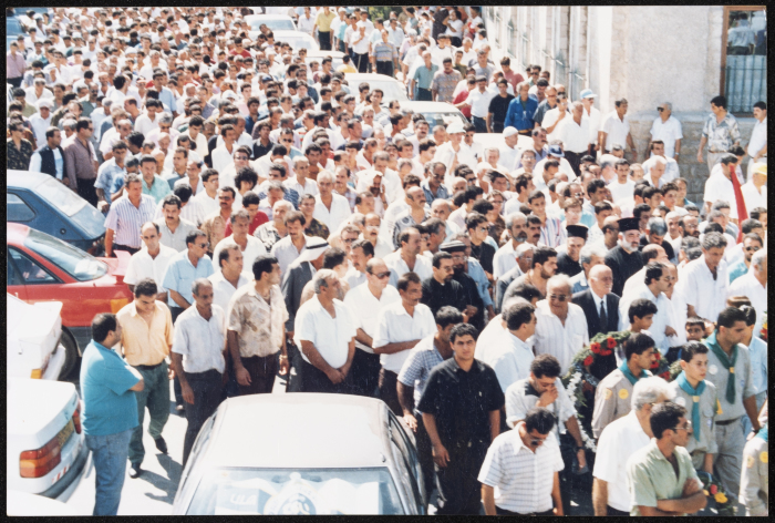 The Funeral of Tawfiq Zayyad, 1994