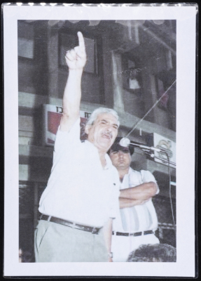 Tawfiq Zayyad Giving a Speech