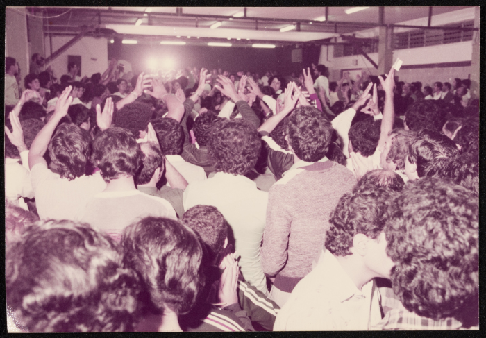 Announcing the Results for the Municipal Elections of Nazareth, 1983