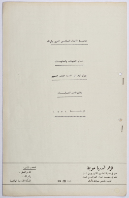 Financial Report for the Arab Women