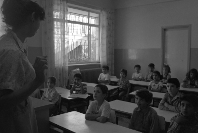 UNRWA Schools on Day One
 

