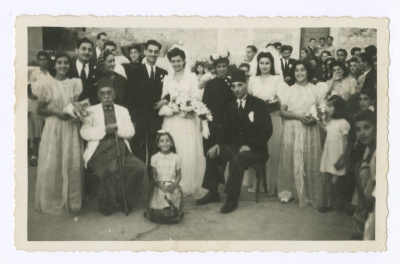 Wedding of Emile Habibi and Nada Gibran in Haifa