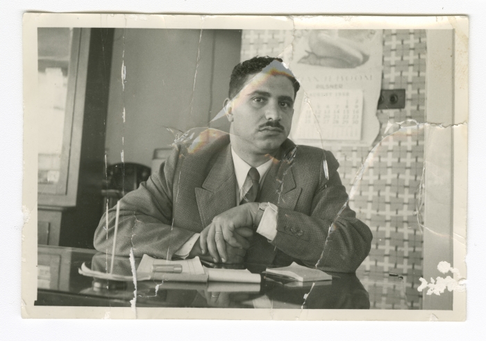 سليمان الدجاني في فندق في القدس
