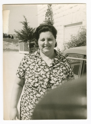 A Photograph of Abla Aweidah-Dajani, Beit Hanina, Al-Quds, 1960 -65