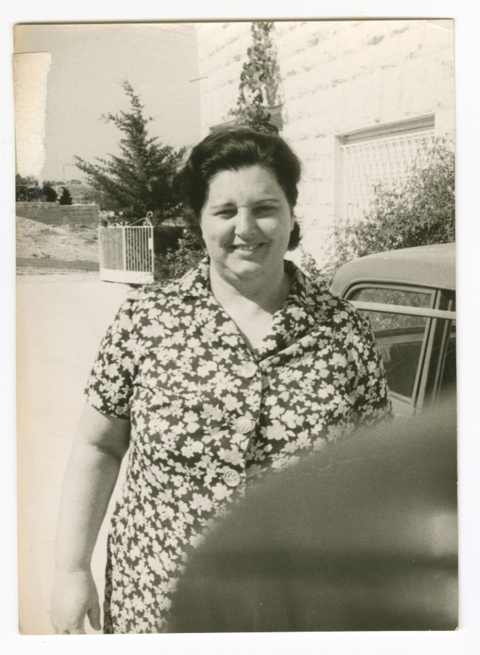 A Photograph of Abla Aweidah-Dajani, Beit Hanina, Al-Quds, 1960 -65