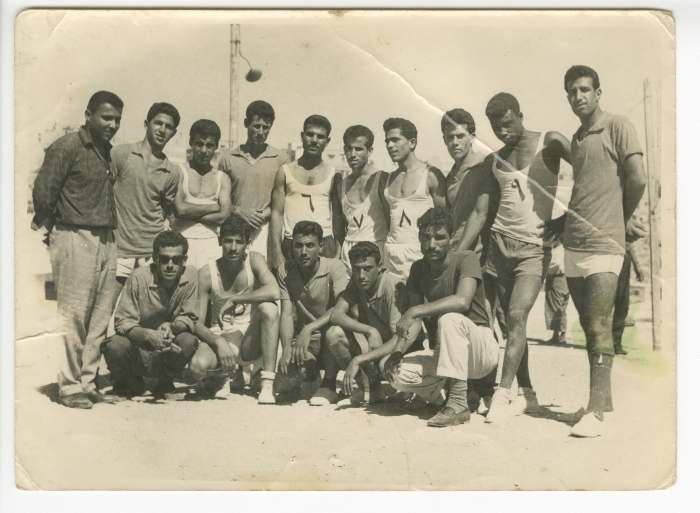 Qalandiya Palestinian Refugee Camp Volleyball Team 