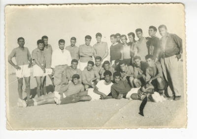 Qalandiya Youth Center with al-Husain Camp Team 