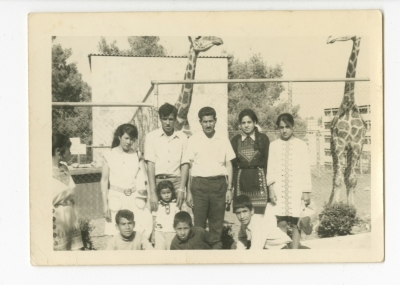 عائلة فريد شحادة في المنتزه