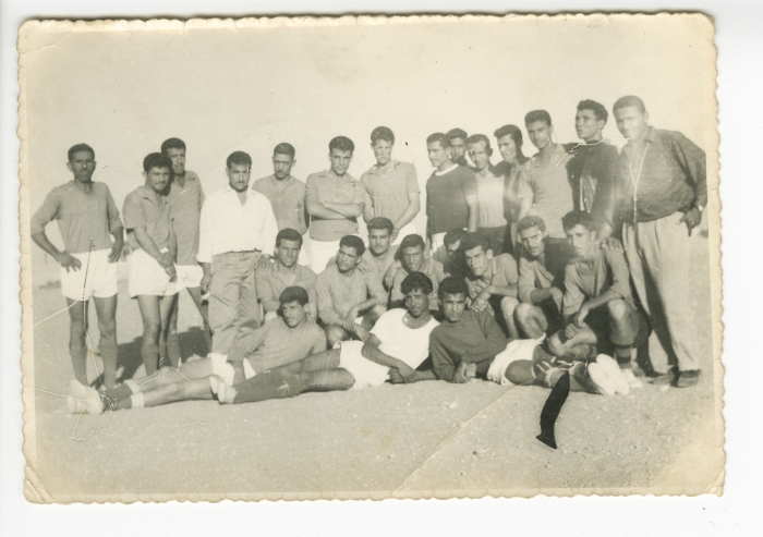 Qalandiya Youth Center with al-Husain Camp Team 