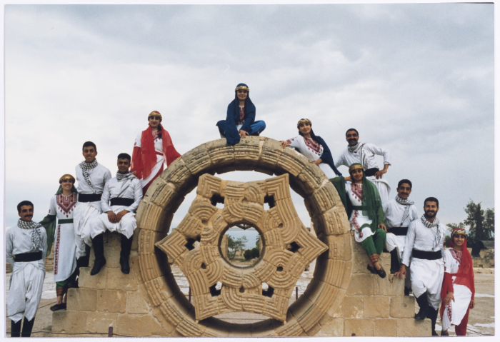 El-Funoun Palestinian Popular Dance Troupe at Hisham's Palace, Jericho