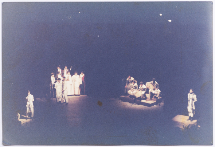 A Glimpse of el-Funoun Troupe's “Mish’al” (Lantern) Dance Performance, 1986