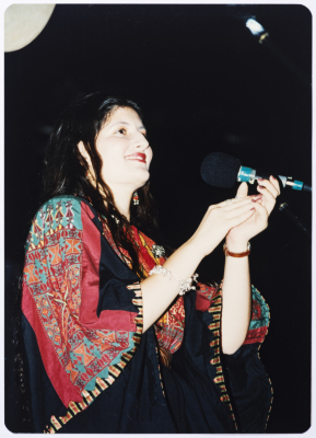 A Glimpse of al-Funoun Troupe's Dance Show “Zaghareed” at the Kick-Off of the Palestine International Festival, 1997