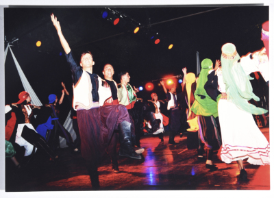 A Glimpse of el-Funoun Palestinian Popular Dance Troupe's “Zaghareed” Dance Show in 1997