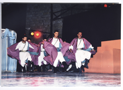 A Glimpse of el-Funoun Palestinian Popular Dance Troupe's “Zaghareed” Dance Show in 1997