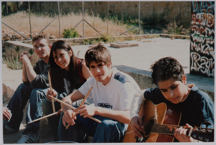 مجموعة من طلبة مدرسة الفرندز، رام الله، 1994