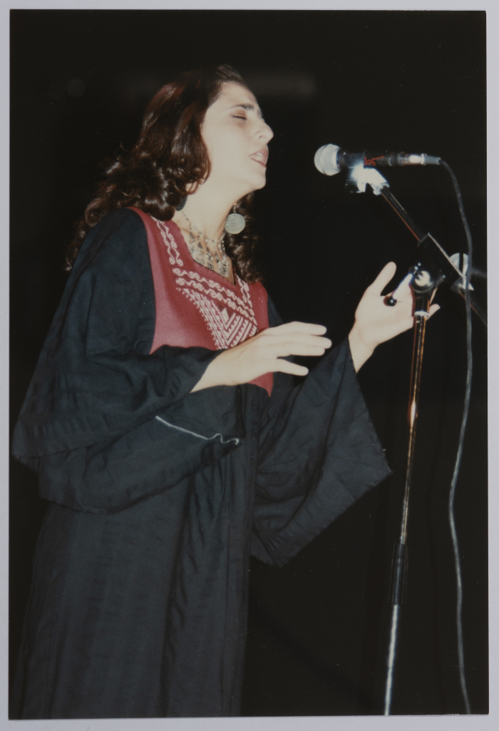 من عرض موسيقي في مدرسة الفرندز في رام الله