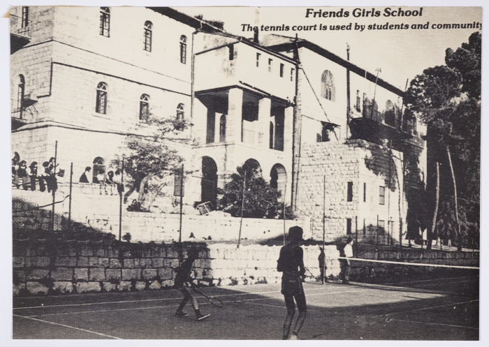 The Ramallah Friends School, 1920s