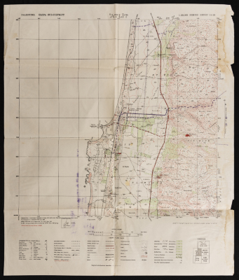 Map of Atilet, Haifa