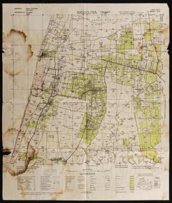Map of Herzliya