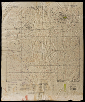 Map of Kawfakha, Bir al-Sabi