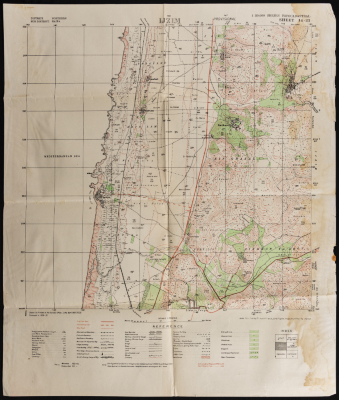 Map of Ijzim, Haifa