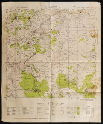 Map of Jinsafut, Jenin