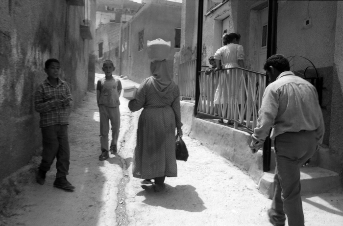 A Street in Jenin Palestinian Refugee Camp 