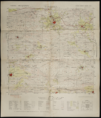 Map of Tarshiha