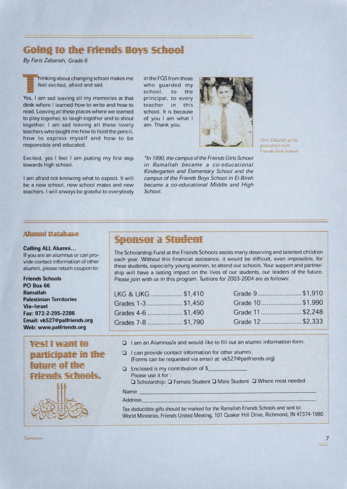 Issue 16 of the Friends' Schools Newsletter No. 2