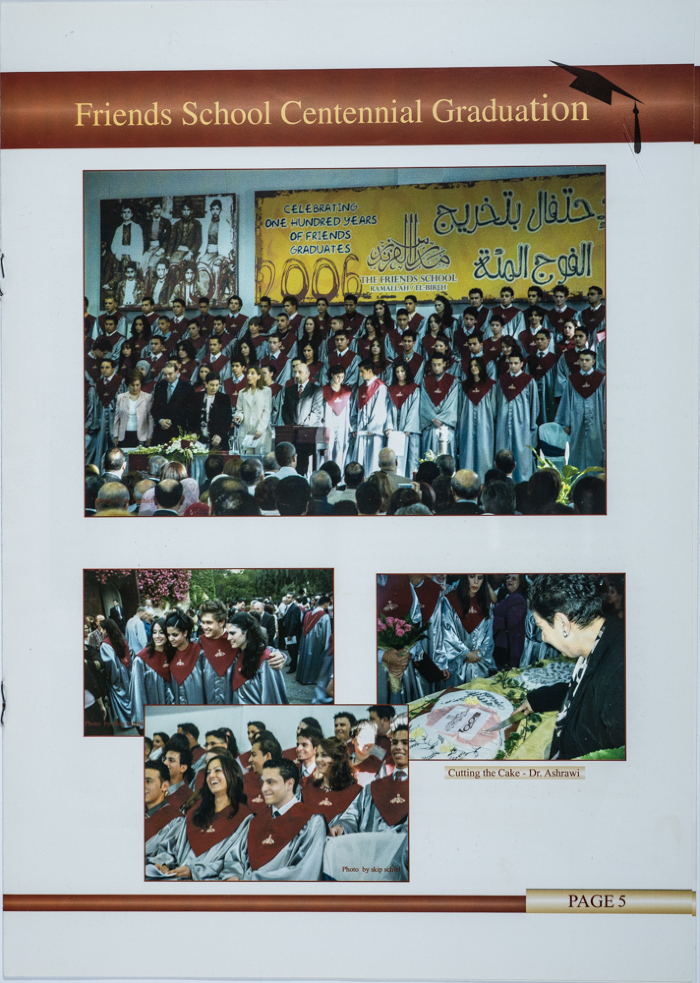 The Friends Schools Newsletter in Ramallah in 2006