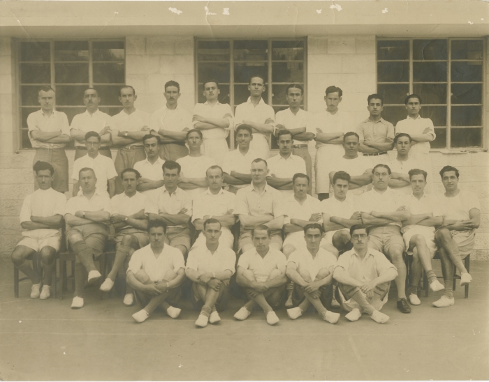 ʾbrahim Nasiba on the Football Team