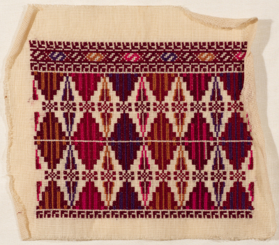 An Embroidered Piece by INAASH Association Members, Lebanon, the 1970s 