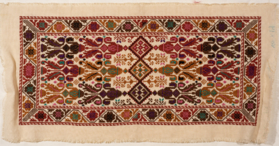 An Embroidered Piece by INAASH Association Members, Lebanon, the 1970s 
