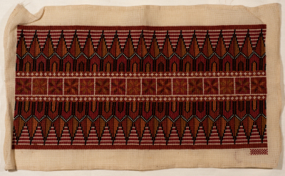 An Embroidered Piece by INAASH Association Members, Lebanon, the 1970s 