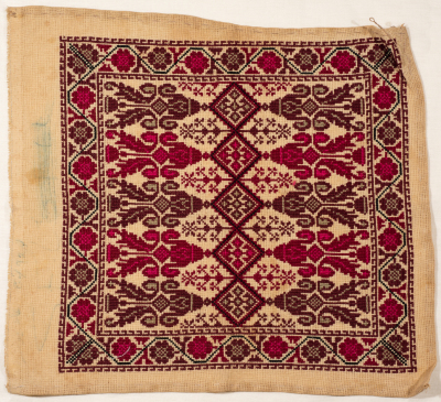 An Embroidered Piece by INAASH Association Members, Lebanon, the 1970s 